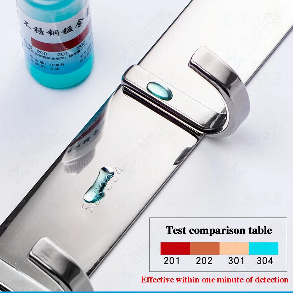 Towel Robe Hooks Silver Stainless Steel Door Hanging Wall Mount Bath Coat Rack Hanger For Bathroom Kitchen Hardware