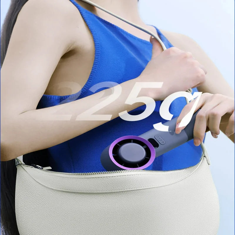 Portable handheld turbo fan, adjustable personal micro fan with 100 wind speeds, battery powered, electric, for eyelashes