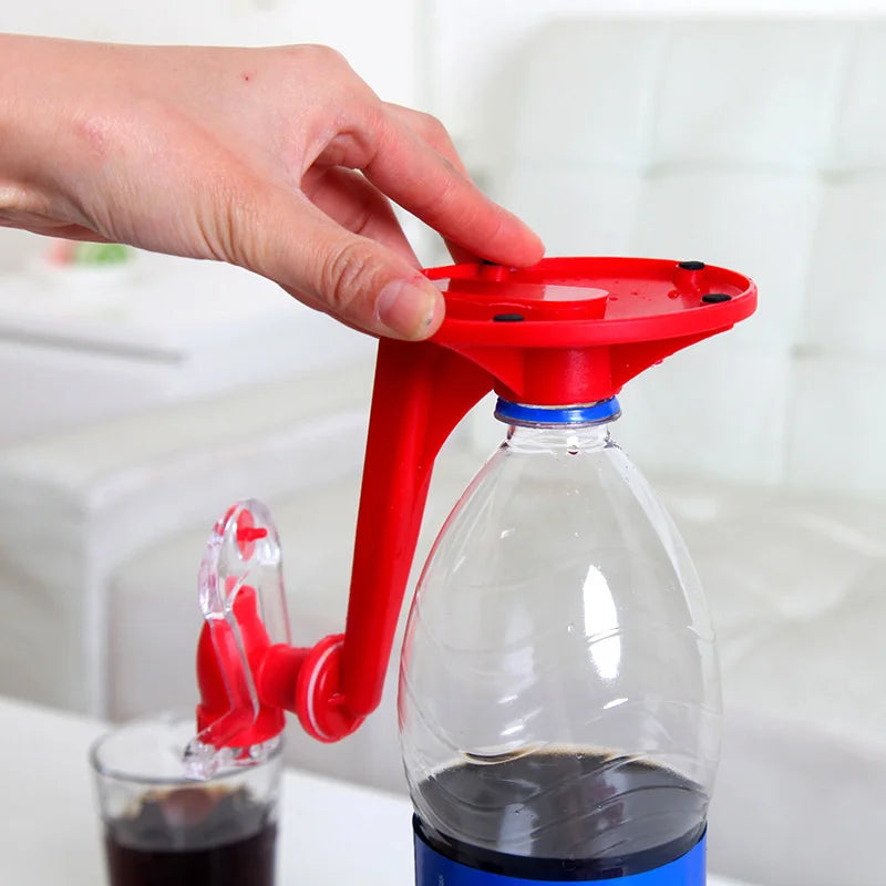Coke Inverted Water Dispenser, Beverage Soda Bottle, Manual Pressure Switch, Water Pump, Household Drinking Water Kitchen Tool