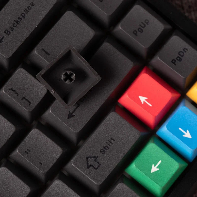 Minimalist Black keycaps PBT cherry profile 61/71/64/68/84/96/980/87/104 keycap set