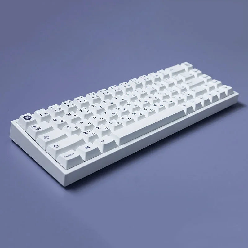 Minimalist Black keycaps PBT cherry profile 61/71/64/68/84/96/980/87/104 keycap set