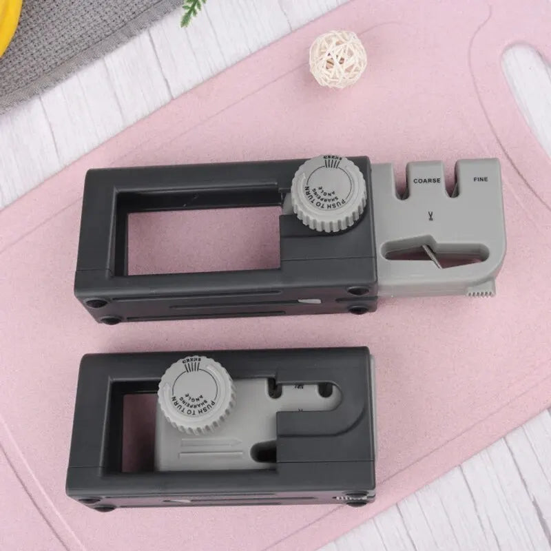 Professional Knife Sharpener With Adjustable Angle Guide Sharpening Stones for All Knives Chef's Knives