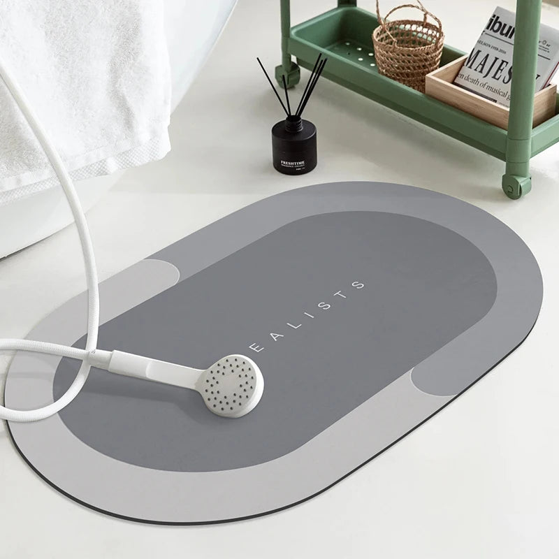 Xiaomi Youpin Bath Mat Super Absorbent Non Slip Bathroom Rug Quick Drying Shower Carpet Rug Kitchen Door Mats Home Floor Mat