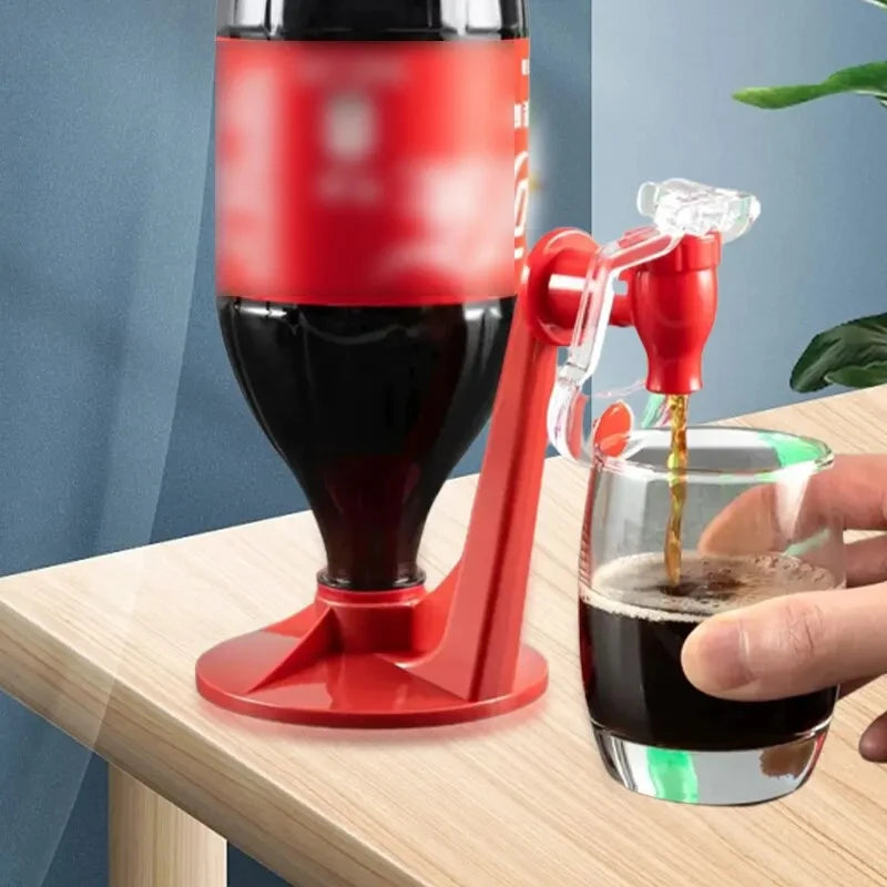 Coke Inverted Water Dispenser, Beverage Soda Bottle, Manual Pressure Switch, Water Pump, Household Drinking Water Kitchen Tool