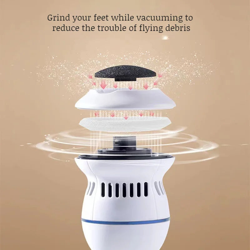 Electric Roller Foot File Grinder Electric Pedicure Machine Foot Grinder Pedicure Tools Foot Repair Machine Waterproof