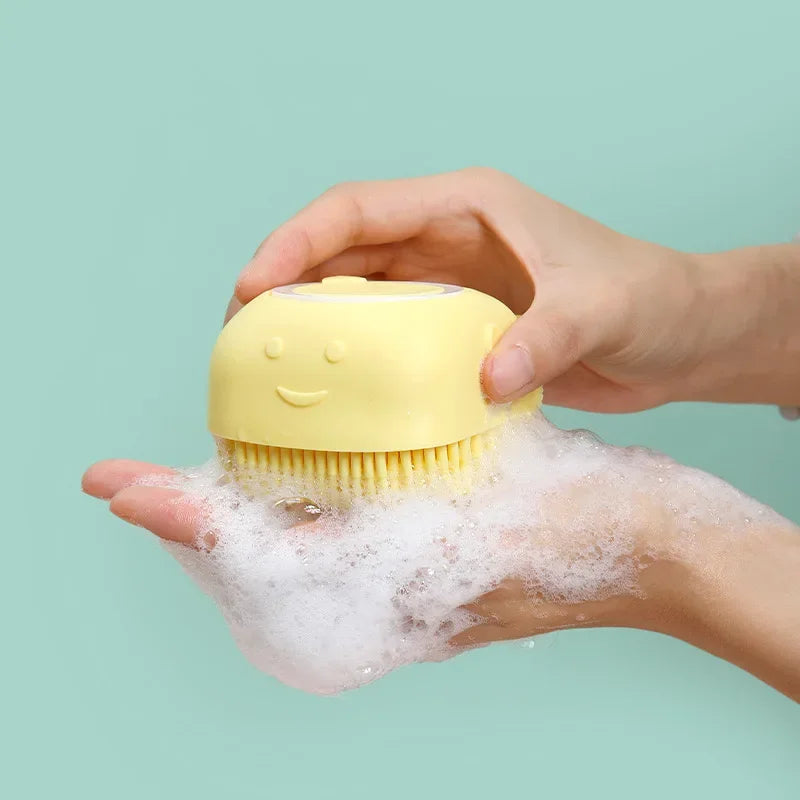 Bathroom Puppy  Dog Cat Bath Washing Massage Gloves Brush Soft  Silicone Pet Accessories for Dogs Cats Tools Mascotas Products