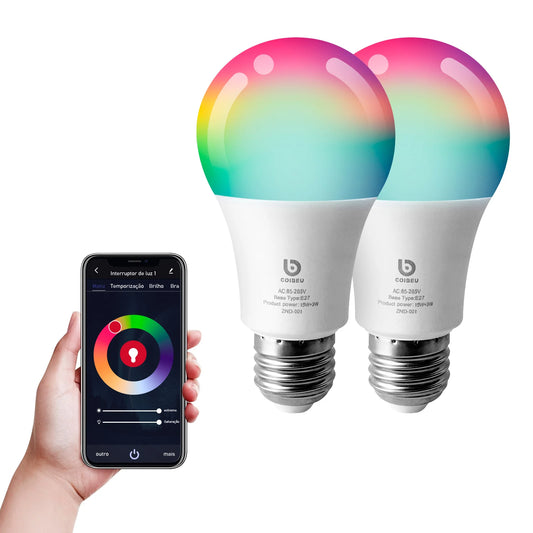 Smart lamp Alexa original Portuguese smart home Tuya smart home automation control Bluetooth control